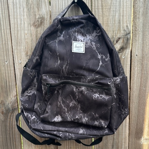 Herschel Nova Mid Volume Backpack Black Marble 18L - Picture 1 of 11
